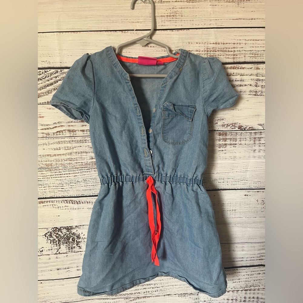 Denim blue jean dress